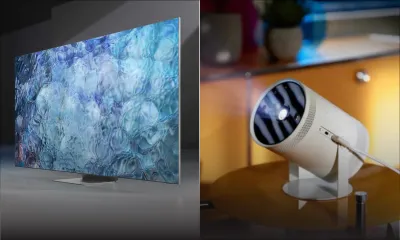 Audiovisuel : Samsung lance un téléviseur 8K et un projecteur portatif