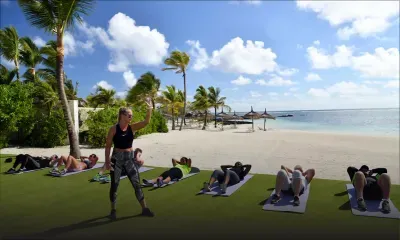 Pop-Up Fitness - Olivia Cooney : la coach des célébrités sous le ciel de Maurice