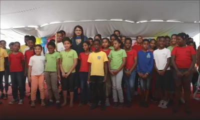 Journée internationale des Droits de l’enfant : première sortie officielle pour Roubina Jadoo-Jaunbocus
