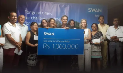 Journée internationale des droits de l’enfant : le groupe Swan remet Rs 1 060 000 à 11 ONGs