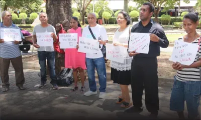 Post-Législatives 2019 : la plateforme Nou la voix Nou dignité organise une série de manifs pour dénoncer des «irrégularités»