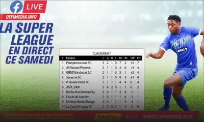 Super League : suivez en direct le match AS Vacoas/Phoenix v Roche-Bois Bolton City