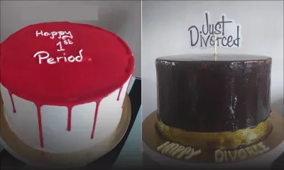 Gâteau insolite : une fête de divorce pour se faire du bien