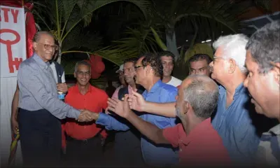 Fête de fin d’année à Montagne-Blanche/GRSE - Navin Ramgoolam : «Je ne vais pas abandonner le combat»