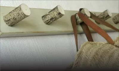 Portemanteau en bois