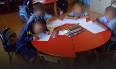 Distribution de repas chauds dans deux écoles ZEP