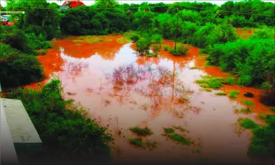Drains inachevés à Pointe-aux-Sables: sa cour transformée en bassin par les grosses averses