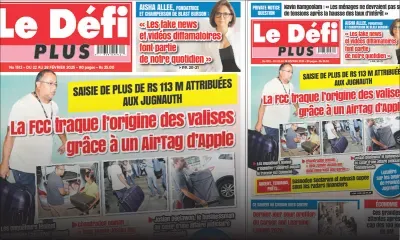 Voici la Une du Défi Plus de ce Samedi 22 Février 2025