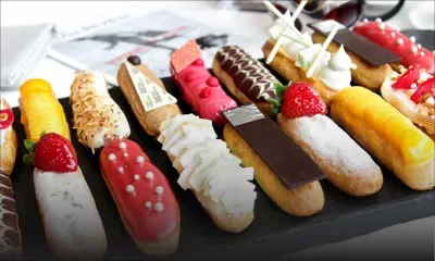 Les éclairs: la douceur au dessert