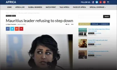 Quand Maurice fait le tour du monde pour les mauvaises raisons