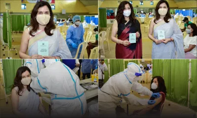 [En images] K. Nandini Singla et Kobita Jugnauth reçoivent leur première dose de Covaxin