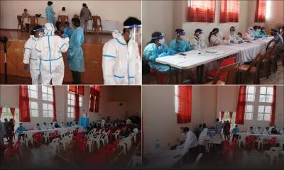 Rivière-du-Rempart : la campagne de vaccination en images