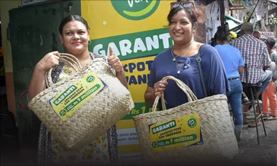 « Rempli ou tent bazar » : Samila Soobbooroyen et Charlène Chuttoo repartent avec un panier de légumes 