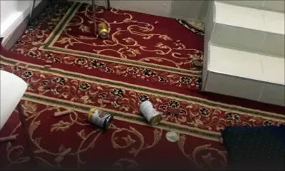 Profanation de la salle de prière à La City Trianon