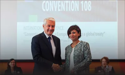 Protection des données personnelles: la convention en vigueur le 1er octobre 2016