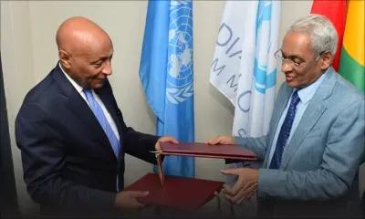 Signature of Cooperation Framework on Peace and Security