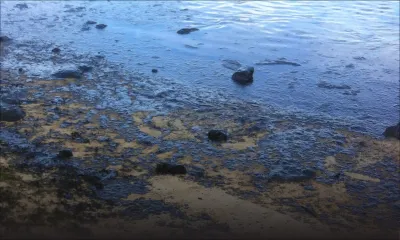 MV Benita: le lagon du Bouchon pollué