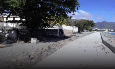 Baie-du-Tombeau : des travaux devant le bungalow des Jugnauth  irritent des pêcheurs