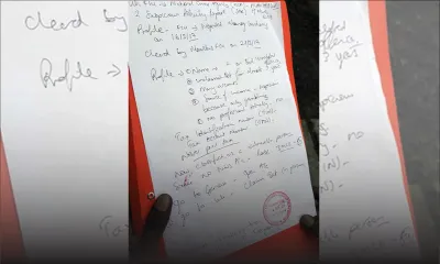 Affaire Bet365 : les documents manuscrits ne seraient pas de Yerrigadoo