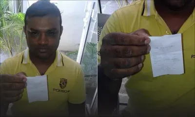 Un warrant émis contre lui alors qu’il a payé son amende