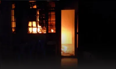 À Riche-Terre : une maison en proie aux flammes