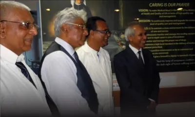 Service de santé : Anwar Husnoo exhorte le personnel à mieux accueillir les patients