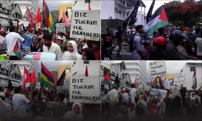 Port-Louis : marche pacifique contre la position de Donald Trump en faveur d’Israël