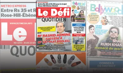 Voici la une du Défi Quotidien de ce jeudi 22 Décembre 2022