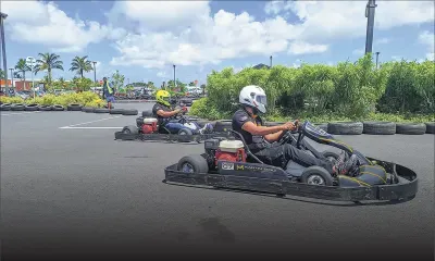 Pilotage : roulez en karting à Rose-Belle