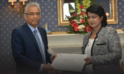 Premier ministre : Pravind Jugnauth reçoit sa lettre de nomination