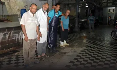 Marché central : la rénovation de la boucherie enclenchée