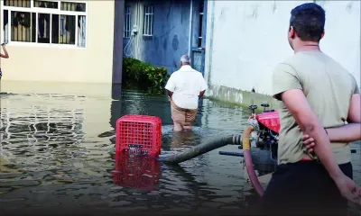 Catastrophes naturelles : Berguitta pousse à la réflexion