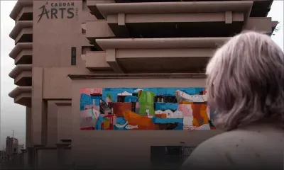 Jocelyn Thomasse et Gaël Froget animent les murs du Caudan Arts Centre