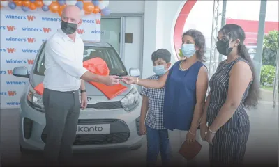 Winner’s Bel Bel Loterie : Vimla Patel repart avec une Kia Picanto