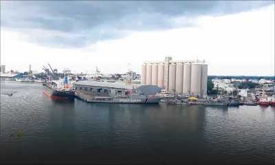 Trafic maritime : un second parc à conteneurs prévu sur une île artificielle