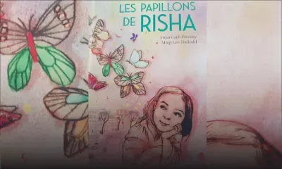 Livre : dans le monde de Risha et ses papillons