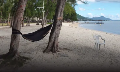 Confinement - Flic-en-Flac : la plage déserte des journées d’été