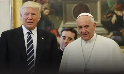 Le pape veut savoir si Trump mange du "potica"