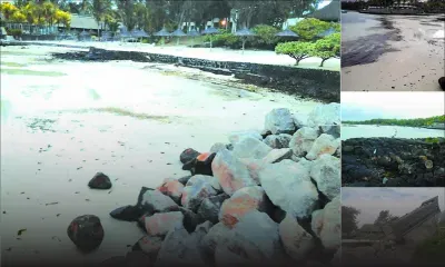 Réaménagement du littoral : le comblement de la plage d’Anse-La-Raie fait polémique