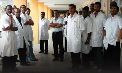 Grogne chez les infirmiers