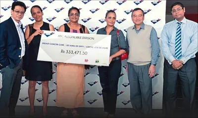 ABC Automobile fait don de Rs 333000 à trois ONG