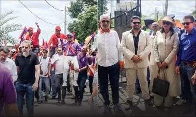 Circonscription 2 - (Port-Louis Sud/Port-Louis Centre) : ambiance bon enfant au centre communautaire de Camp-Chapelon