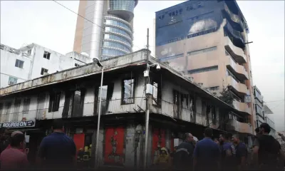 Incendie à Port-Louis : la rue La Corderie fermée à la circulation 