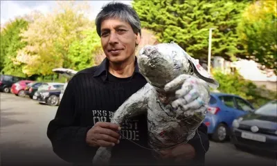 EXHIBITION : Krishna Luchoomun Presents Notable Art Installation in Bristol