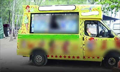 Danger potentiel : elle attire l’attention sur ces camions de glaces qui circulent sur la plage