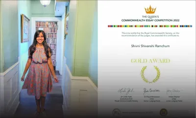 À 14 ans, Shivni Ramchurn écrit déjà son histoire