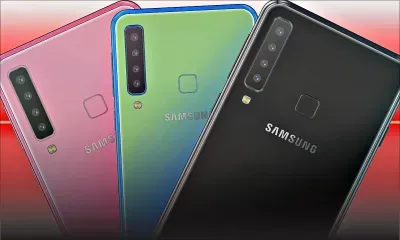 Samsung A9 : Le smartphone à quatre appareils photos