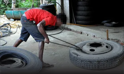Il meurt en réparant une roue - Le client de la victime: «Il y avait trop de pression dans la roue»