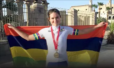 Aurélie Halbwachs-Lincoln, la championne d’Afrique : une jeune maman qui en a sous la pédale