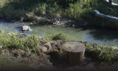 Le tout-à-l’égout déborde: la rivière Latanier polluée